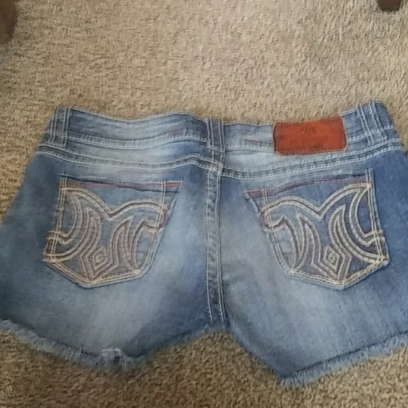 MEK DNM CUTOFF SHORTS - Picture 2 of 4